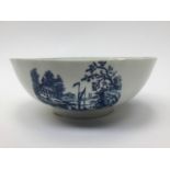 A Christians Liverpool blue and white bowl,