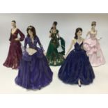 Royal Worcester figurines, Emerald Princess, 2008 with certificate, 92/2950 limited edition,