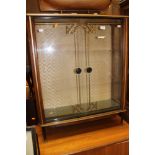 A 1950s display cabinet,