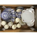 A quantity of Heathcote china tea wares,