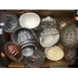 Jelly moulds, various,