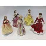 Royal Doulton figurines, Carmen, Compton & Woodhouse, certificate 11304/12500/ 1997, HN 3993,