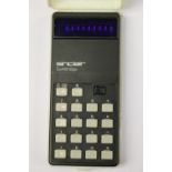 Sinclair Cambridge calculator 1974 with instructions