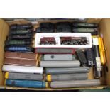 One box of assorted 00 gauge locomotives to include Wrenn Cardiff Castle Hornby Main Line and