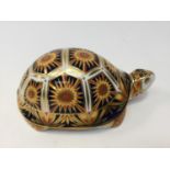 Royal Crown Derby Madagascan Tortoise Endangered Species Sinclairs paperweight