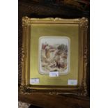 Myles Birket Foster 1825-1899 watercolour depicting mother and child signed,