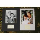 A photograph of Rex Harrison and Audrey Hepburn (My Fair Lady) signed Rex Harrison;