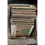 A collection of vinyl L.P.