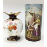 A Doulton Burslem bulbous vase,