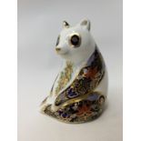 Royal Crown Derby Imperial Panda Endangered Species Series Sinclairs paperweight,