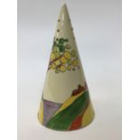 ***WITHDRAWN*** A Clarice Cliff sugar shaker