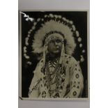 Canadian history interest: Chief Oskenonton (1886-1955), North American Mohawk tribe,