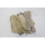 A collection of gloves from Margaret Loetter, Lady Gretton, including Dents,