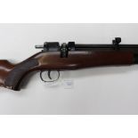 .22 Air Rifle with rotary magazine. No makers marks, possibly Chinese made. Serial number 2039.