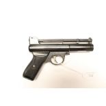 Webley & Scott Mk I .177 cal air pistol. Serial number 62740.