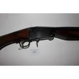 Gamba 12 Bore "Hoehler Blitz" single barrel shotgun. 25 inch barrel. Serial number 28341.