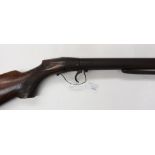 Vintage .177 Air Rifle. Rust pitted overall. No visible makers marks. Working order.