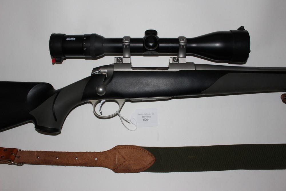 SAKO Finn Lite in .308 Winchester cal Bolt action rifle. Serial number 240911. 20 inch barrel.