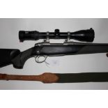 SAKO Finn Lite in .308 Winchester cal Bolt action rifle. Serial number 240911. 20 inch barrel.