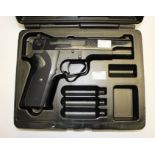 Crossman 1008 .177 Co2 Multi shot air pistol. Cased as new.