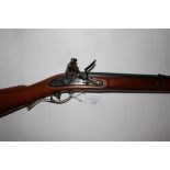 Zoli 16 Bore / .58 cal replica US "Harpers Ferry" Flintlock single barrel shotgun.