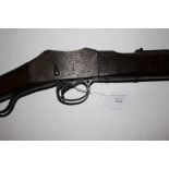 Martini Henry Carbine (chamber has been drilled and cut and stamped "Not for sale") 20 inch barrel.