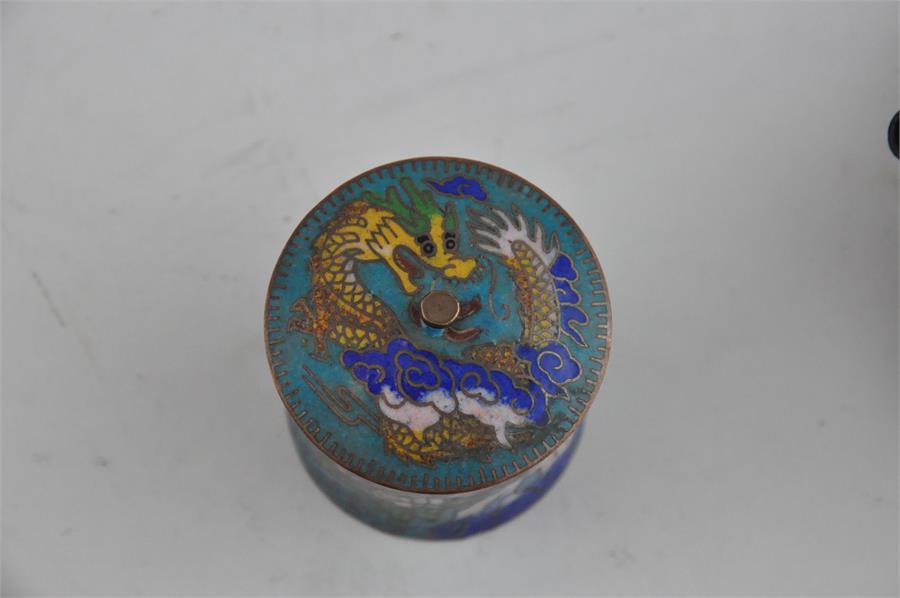 A collection of 15 Chinese predominately Qing period (1644-1912, items to include a small enamel - Image 8 of 10