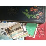 Three albums of various postcards, mostly early 20th Century,