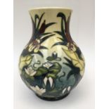 A Moorcroft, Lima pattern baluster vase,