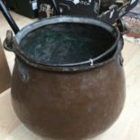 A copper pot