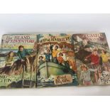 Blyton, Enid, collection of three books 'The Ship of Adventure', reprinted 1950,