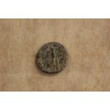 A Roman silver Denarius of Vespasian Ivdaea devicta fouree AD70 - 71.