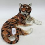 A large Russian Tiger figure, length 30 cm, height 16.