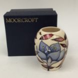 A Moorcroft Collectors Guild squat vase, 2004,