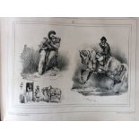 Joseph Louis Hippolyte Bellange (French, 1800-1866), collection of 53 lithographs dated 1820s/30s,