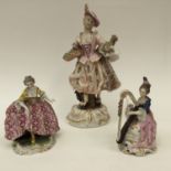 A German porcelain figure,