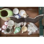 A collectors lot of ceramics to include a 19th Century Derby tea bowl,