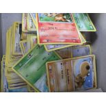 One box of assorted Pokemon cards,