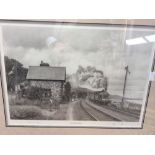 Railway/Steam interest: Collection of four signed limited edition prints by John S Gibb,