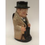 A Royal Doulton character jug of Winston Churchill 8360