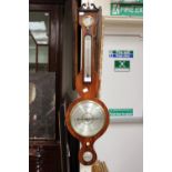 19th Century rosewood barometer