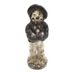 A 19th Century cast metal figure of Jack Tar,