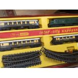 A boxed Triang Hornby Inter City Express train set