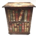 Huntley and Palmer bookcase biscuit tin