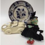 A 1963 Pelham puppet, an unusual 'witch' with original label,