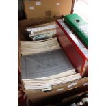 A box of Rupert Bear related publications, De Avonturen Van Bruintje Beer,