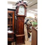 A George III mahogany eight day longcase clock, circa 1770