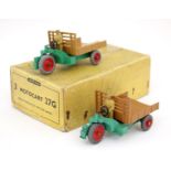 Dinky: A pair of Dinky Toys Motocart, 27G, within yellow trade box, one missing from set of three,