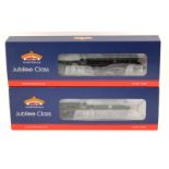 Bachmann: A boxed 'Hong Kong', Jubilee Class locomotive, 45611, BR Lined Green,