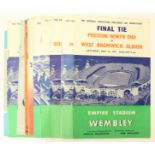 F.A. Cup Programmes: A collection of F.A. Cup and F.A.